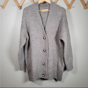 Zara Knit Wool oversized cardigan